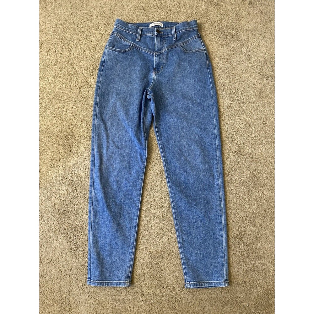 Vibrant M.I.U. Mom 90’s Style Size 7 (W27) Med Wash Denim High Rise Made in USA